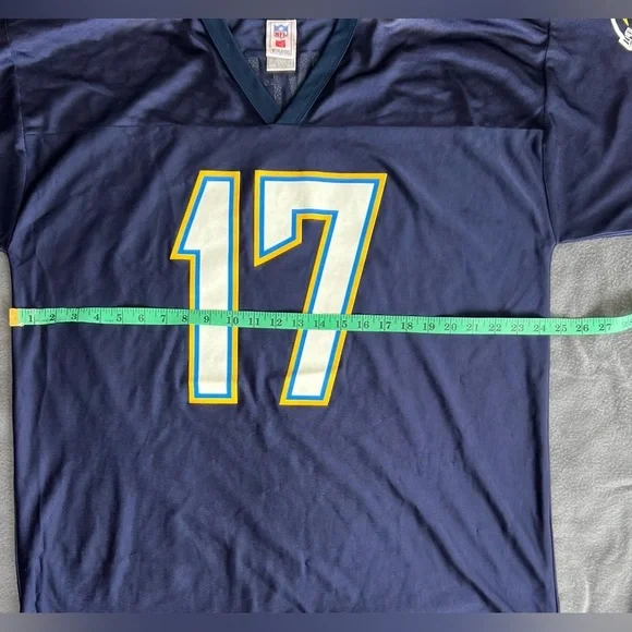 Philip Rivers San Diego/Los Angeles Chargers NFL Team Apparel Football Jersey - Picture 6 of 10